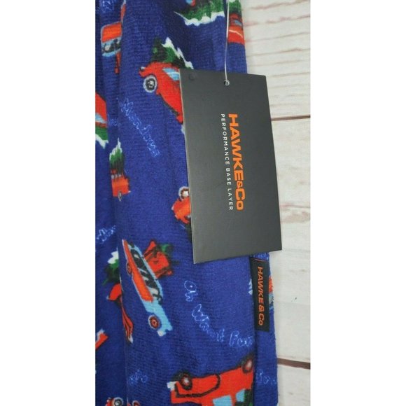 Medium Hawke And Co Oh What Fun Christmas Tree On Car Fleece Pajama Pants Gifts - Picture 5 of 10